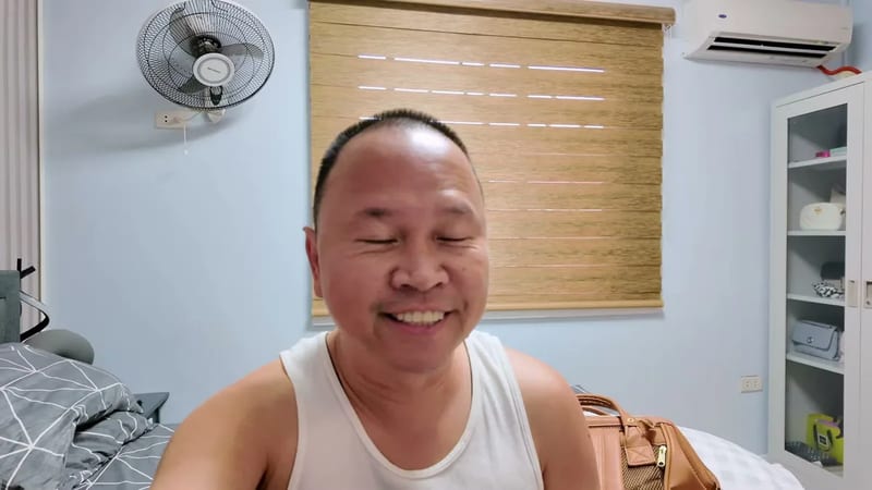 The next morning in the Philippines after more than 24 hours of travel
